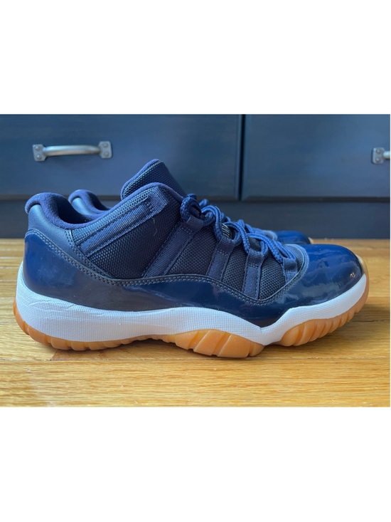 Jordan Other - Men's Air Jordan 11 Retro Low ‘Navy Gum’ Sneakers Size 8.5